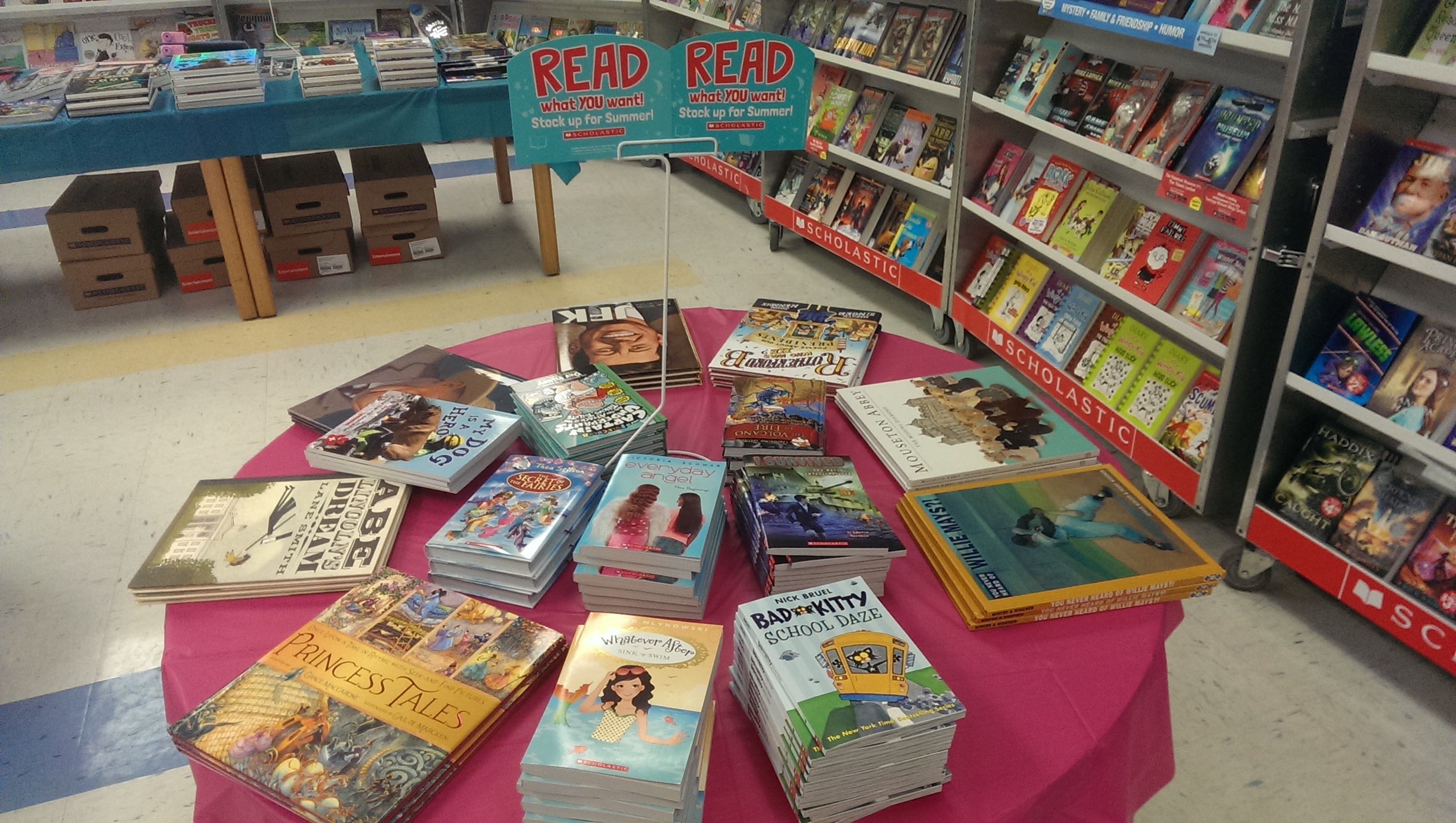 Scholastic Book Fair - Tahoe Elementary School